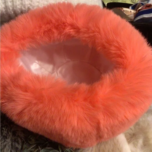 NEW! Rare, Wyeth, coral Ushanka faux fur Wyeth by Todd Magill | Accessories | New Rare Wyeth Coral  main image 2